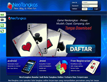 Tablet Screenshot of neotangkas.com